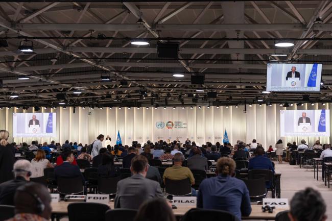 Delegates gather for closing plenary