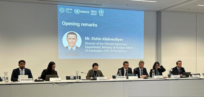 Elchin Allahverdiyev, Director of the Climate Diplomacy Department, Ministry of Foreign Affairs of Azerbaijan, COP29 Presidency