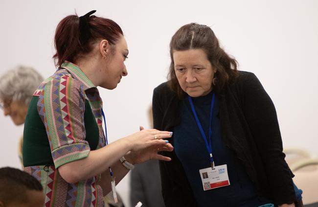Helena Richards, UK, and Isabelle Mayr, Canada - OEWG32 - 17Jun2025