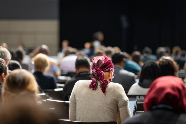 Delegates in plenary