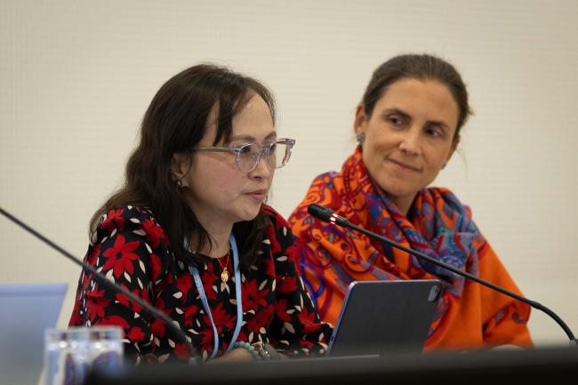 Esmyra Javier, Asian Development Bank, and Natalia Alayza, World Resources Institute (WRI)