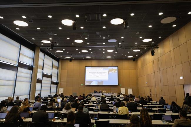 Delegates gather for the third workshop on reporting of projected levels of climate finance