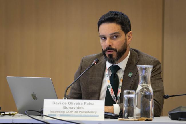 Davi de Oliviera Paiva Bonavides, Incoming COP 30 Presidency