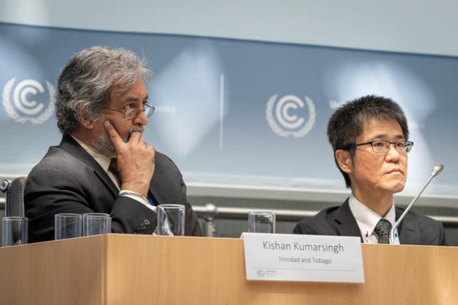 Kishan Kumarsingh, Trinidad and Tobago, and Nobuyuki Konuma, Japan