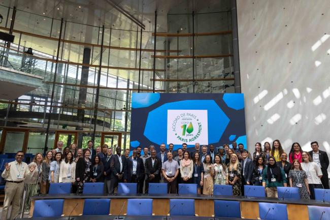 Family photo of participants of the event