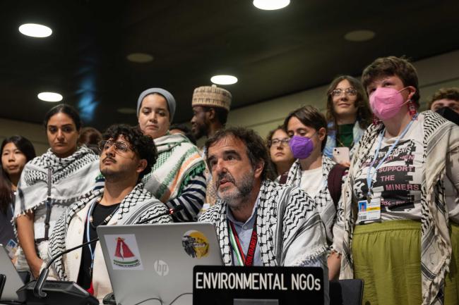 Mohammed Usrof, Climate Action Network and Jacobo Ocharan Diez de Artazcoz, Environmental NGOs (ENGOs)