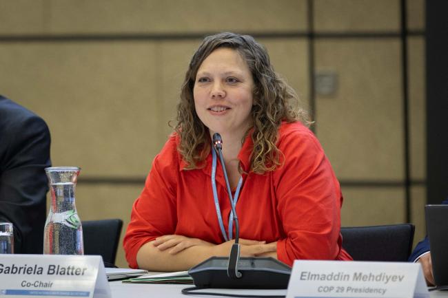 Co-Chair Gabriela Blatter, Switzerland