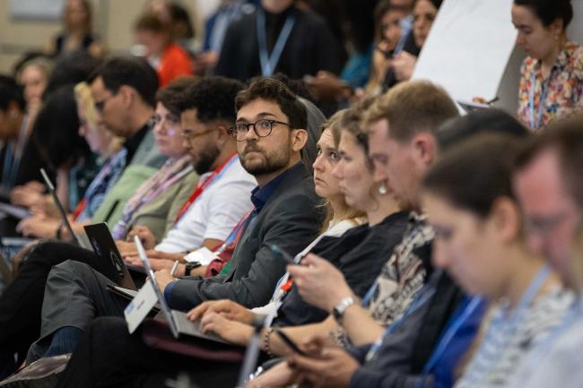 Participants listen to the discussion