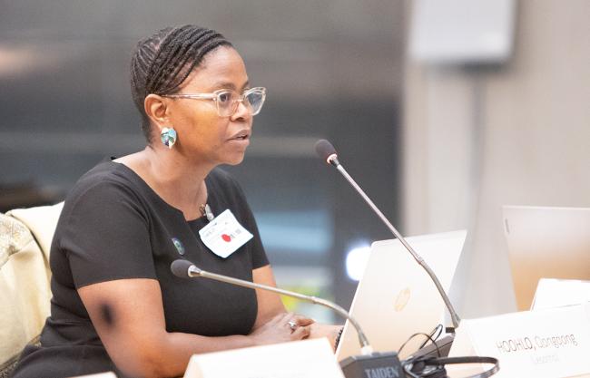 Qongqong Hoohlo, Council Member, Lesotho - GEF69 - 5Jun2025