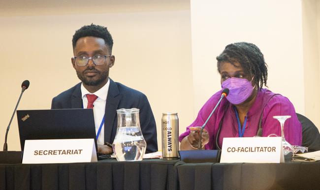 Co-Facilitator of the Contact Group, Toks Akinseye, UK - OEWG32 - 15Jun2025