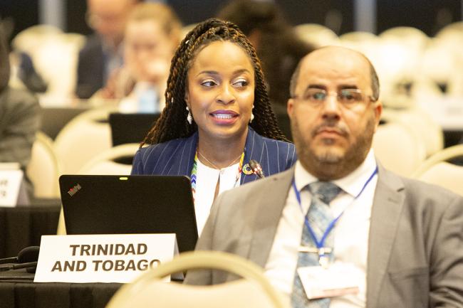 Working Group Co-Facilitator Keima Gardiner (Trinidad and Tobago) - OEWG32 - 16Jun2025