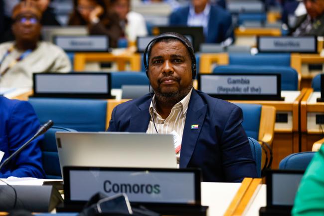 Ali Mroivili Abdourahamani, Comors_AMCEN20_17Jul25_photo.jpg