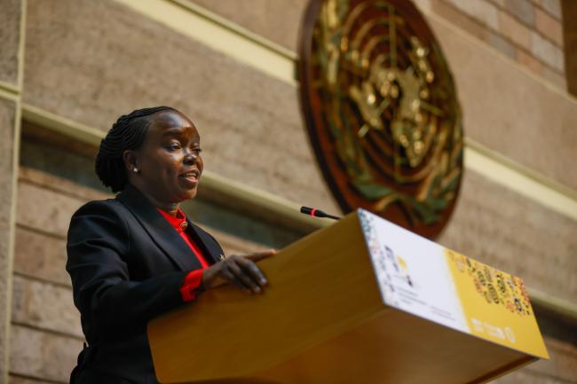 Deborah Mlongo Barasa, Cabinet Secretary for Environment, Climate Change and Forestry, Kenya_AMCEN20_18Jul25_photo.jpg