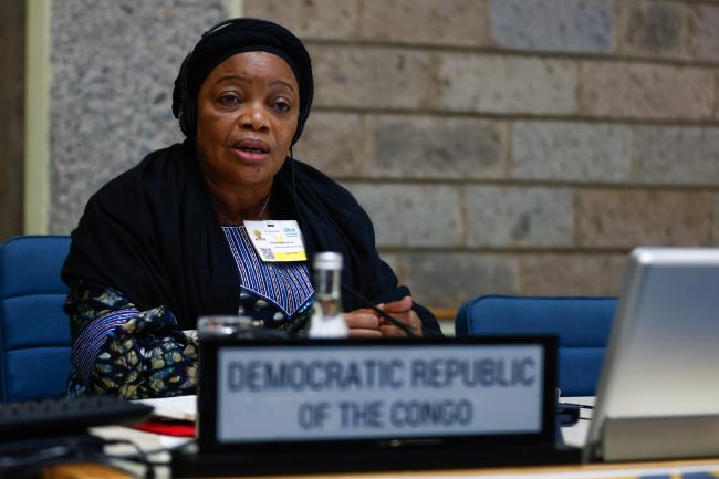 Ève Bazaiba Masudi, Deputy Prime Minister and Minister of Environment and Sustainable Development, Democratic Republic of the Congo_AMCEN20_17Jul25_photo.jpg