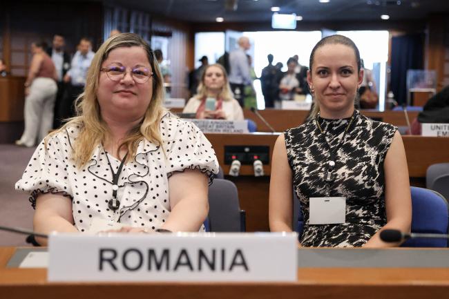 Delegates from Romania 