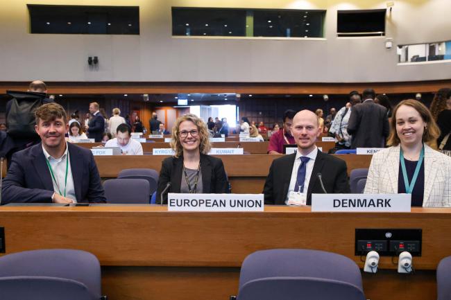 Delegates from the EU 