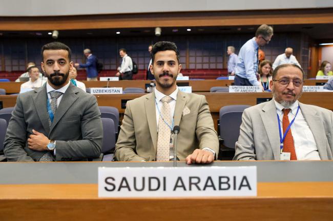 Delegates from Saudi Arabia 