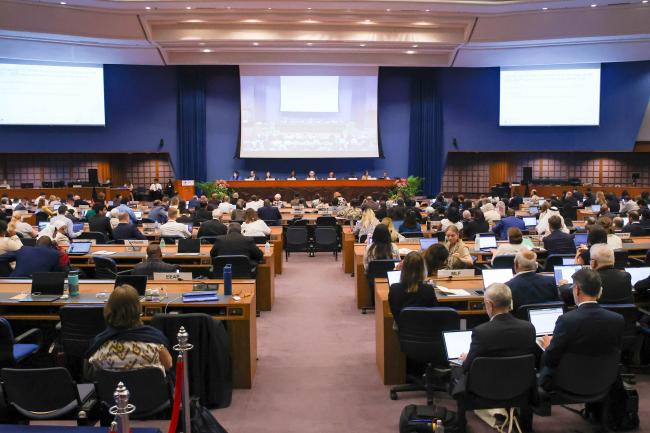 A view of the room