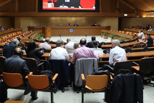 A view of the room 