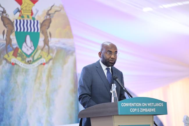 Hamad Yusuf Masauni, Minister of State in the Vice President’s Office for Environment and Union Affairs, Tanzania 