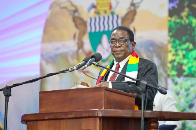 Emmerson Mnangagwa, President of Zimbabwe