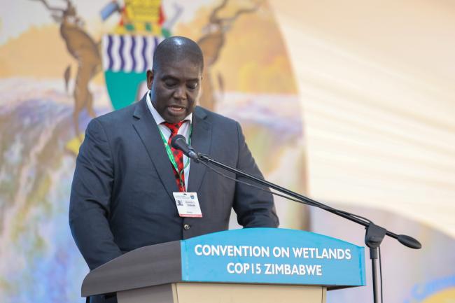Dominic Chiinda, Director, Department of National Parks and Wildlife, Zambia 