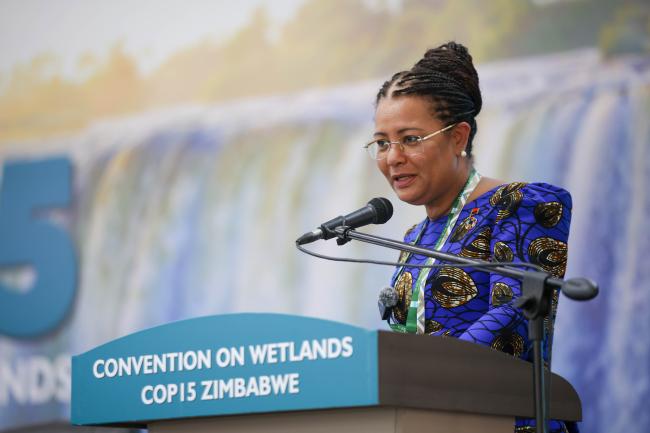 Ana Paula Chantre Luna de Carvalho, Minister of the Environment, Angola 