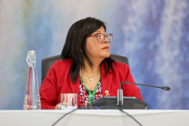 Raquel Hilianova Soto Torres, Vice Minister of Strategic Development of Natural Resources, Peru