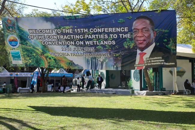Welcome banner COP15