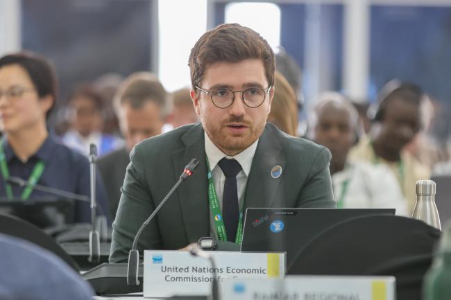 Julien Favier, UN Economic Commission of Europe (UNECE) 