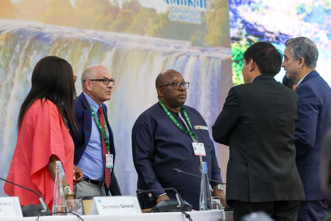 Consultations with delegates 