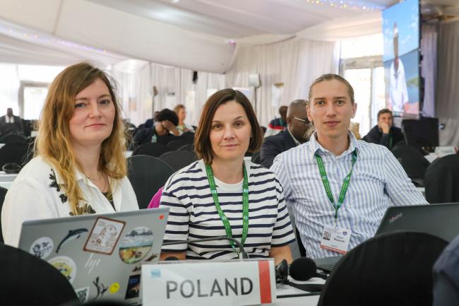 Delegates from Poland 