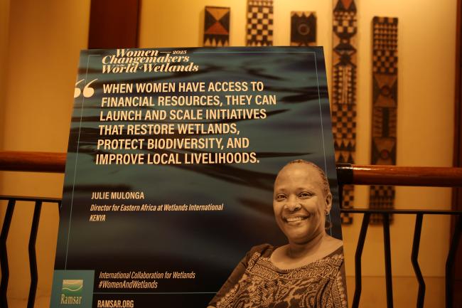 Women Changemakers in the World of Wetlands