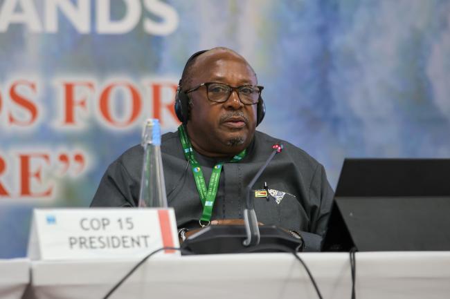 Tadeous Chifamba, COP15 Alternate President, Zimbabwe 