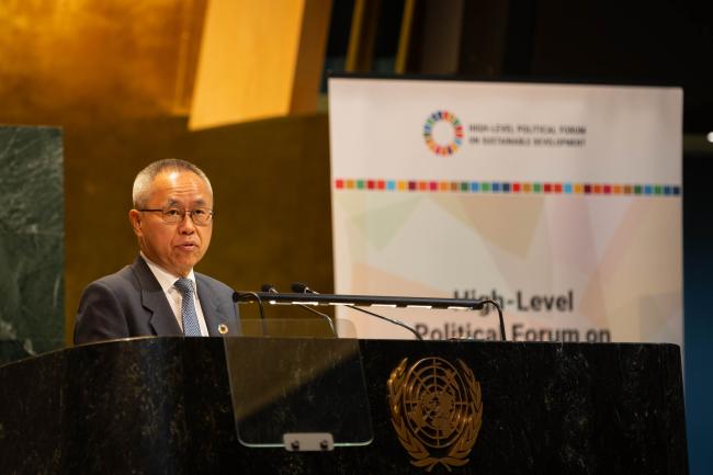 Li Junhua, UN Under-Secretary General, Economic and Social Affairs