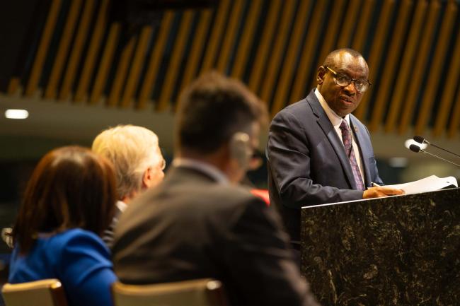 Claver Gatete, Executive Secretary, UN Economic Commission for Africa (ECA), and Coordinator, UN Regional Commissions
