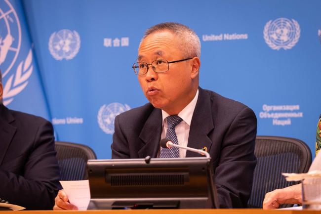 Li Junhua, UN Under-Secretary General, Economic and Social Affairs