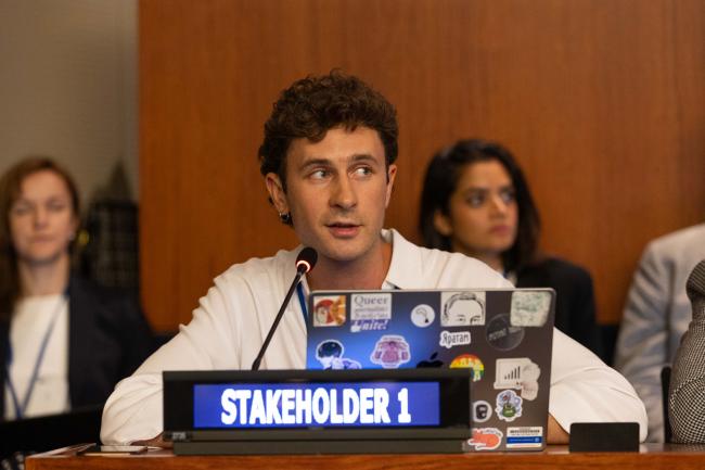 Marsel Ganeyev, LGBTI Stakeholder Group