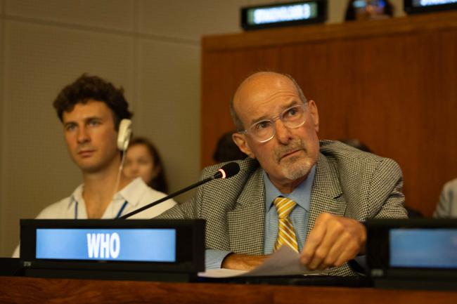 Werner Obermeyer, World Health Organization (WHO)