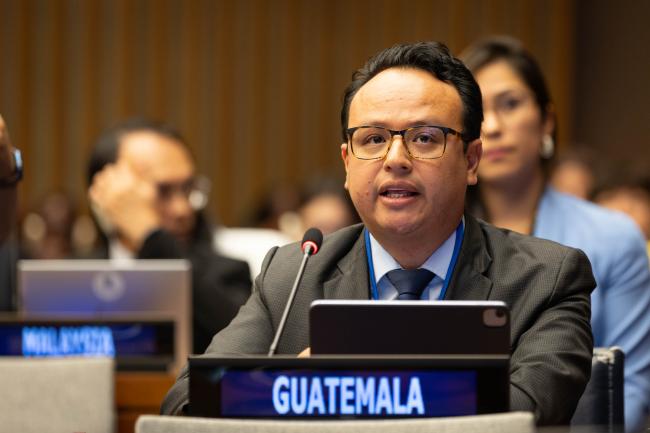 Hugo Allan García Monterrosa, Under Secretary of Strategic Analysis for Development, Guatemala