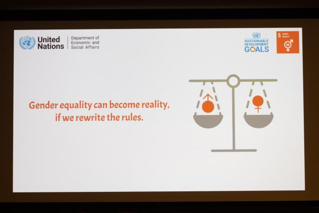 Gender equality can become reality
