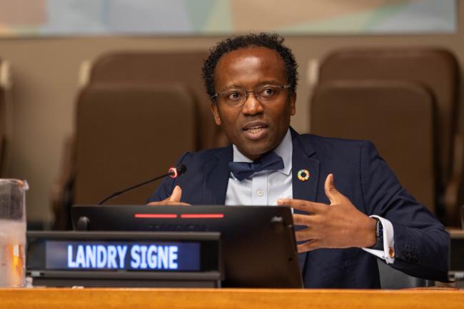 Landry Signé, Senior Fellow, Global Economy and Development, Africa Growth Initiative, Brookings Institution