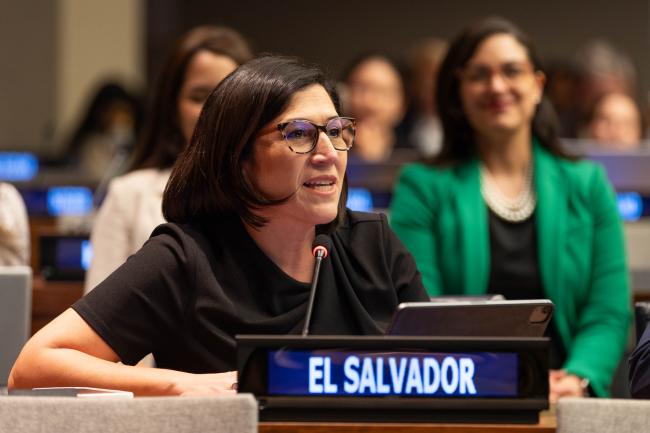 María Luisa Hayem, Minister of Economy, El Salvador