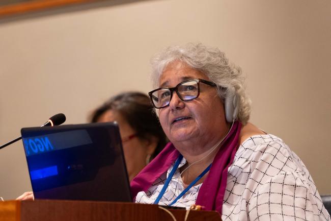 Maritza Estrada Velasquez, NGO Major Group