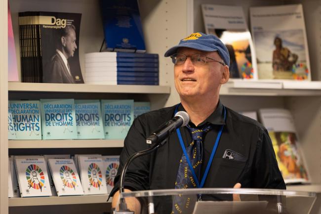 Felix Dodds, co-author