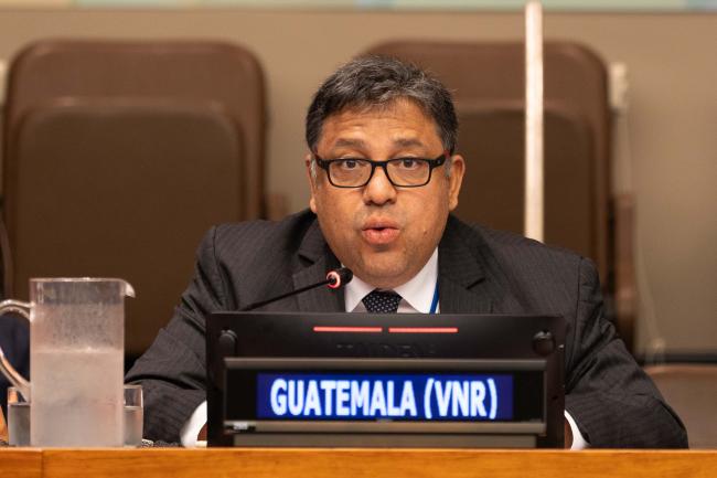 Carlos Antonio Mendoza Alvarado, Secretary of Planning and Programming of the Presidency, Guatemala