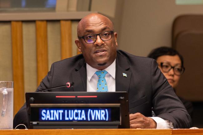 Shawn Edward, Minister of Education, Sustainable Development, Innovation, Science, Technology and Vocational Training, Saint Lucia