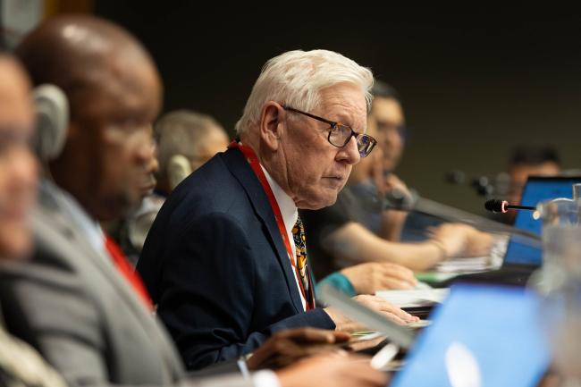 Bob Rae, President, ECOSOC, presides over the second round of VNRs for the day