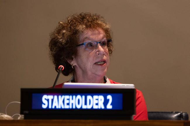 Katherine Kline, Older Persons Stakeholder Group