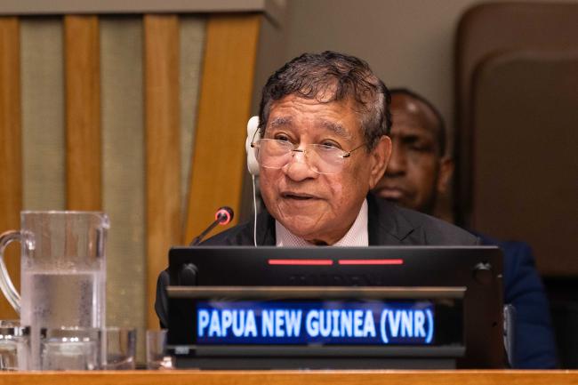 Ano Pala, National Planning Minister, Papua New Guinea